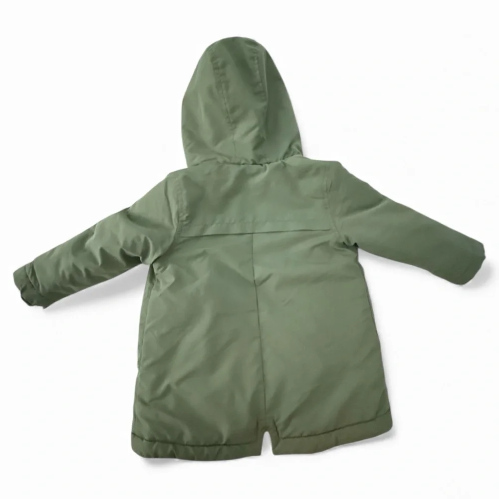 Old Navy Olive Hooded Parka